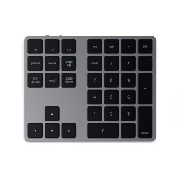 Bluetooth алуминиева цифрова клавиатура Satechi Extended Keypad, Space Grey - ST-XLABKM - 1
