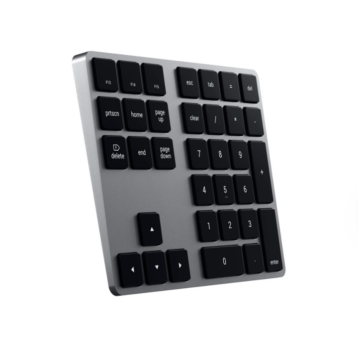 Bluetooth алуминиева цифрова клавиатура Satechi Extended Keypad, Space Grey - ST-XLABKM - 6