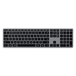 Bluetooth клавиатура Satechi Slim X3, с подсветка, US подредба, Space Grey - ST-BTSX3M - 1
