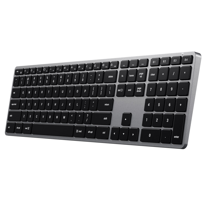 Bluetooth клавиатура Satechi Slim X3, с подсветка, US подредба, Space Grey - ST-BTSX3M - 4