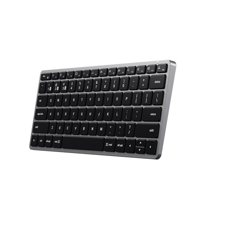 Bluetooth безжична клавиатура Satechi Slim X1, с подсветка, US layout, Space Grey - ST-BTSX1M - 4