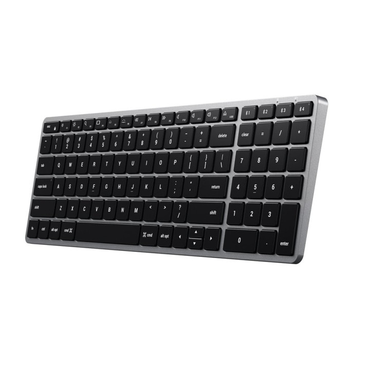 Bluetooth безжична клавиатура Satechi SLIM X2, с цифров блок, US подредба, Space Grey - ST-BTSX2M - 2