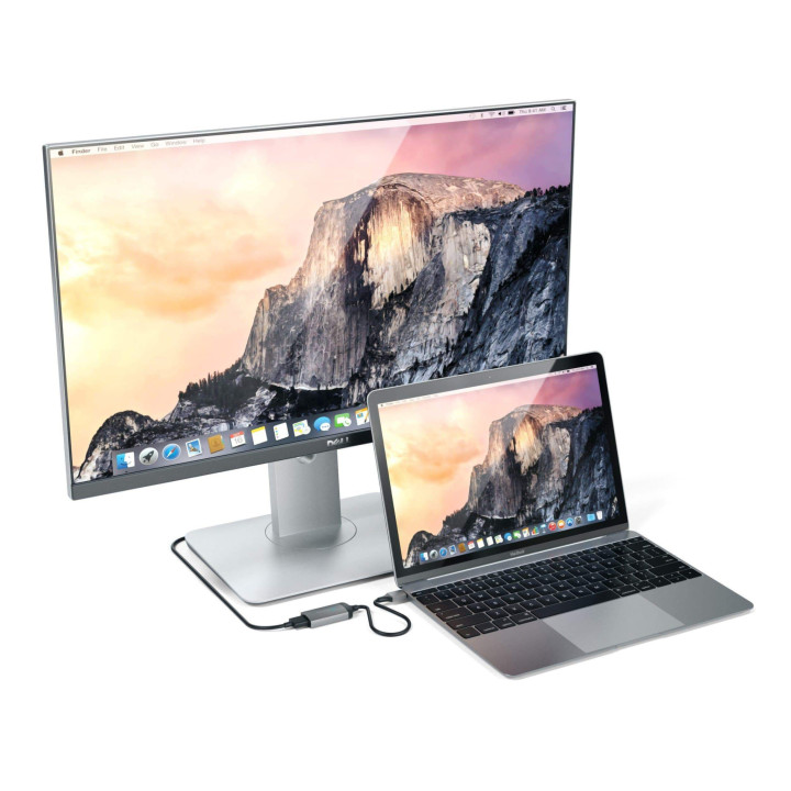 Адаптер Satechi, USB-C към 4K HDMI, Space Grey - ST-TC4KHAM - 4