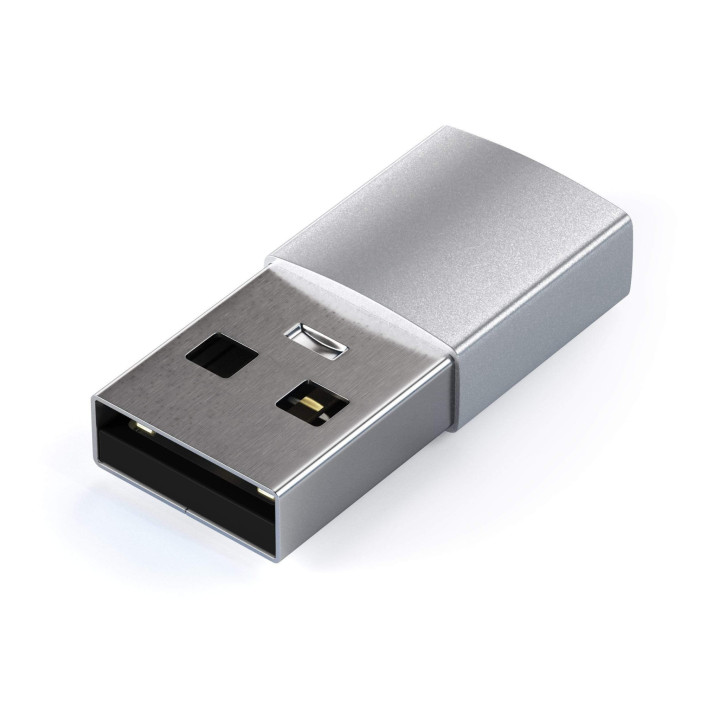 Адаптер Satechi, Aluminum USB-A към USB-C, сребрист - ST-TAUCS - 2