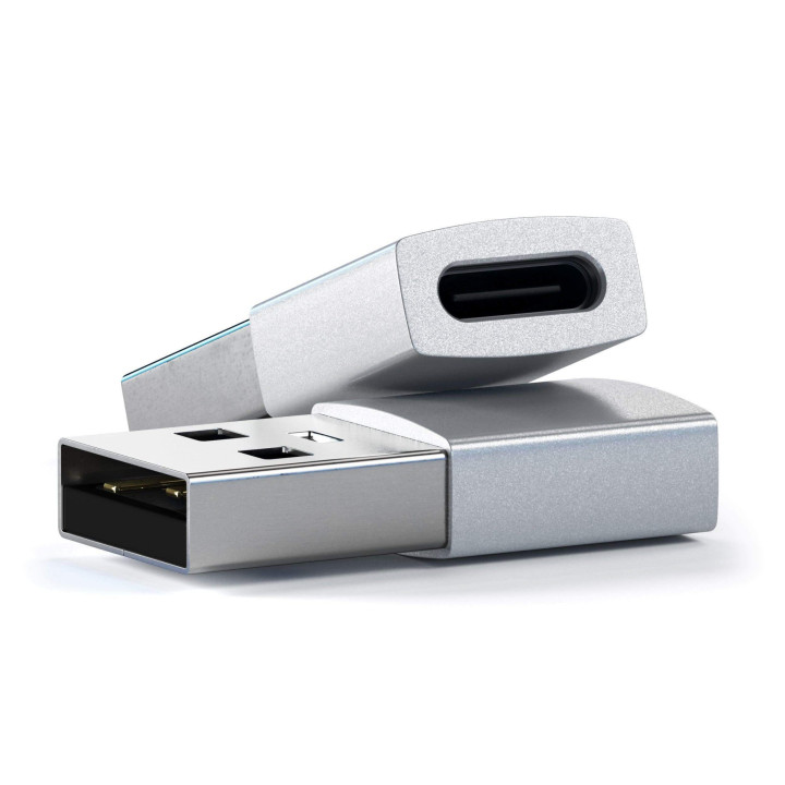 Адаптер Satechi, Aluminum USB-A към USB-C, сребрист - ST-TAUCS - 3