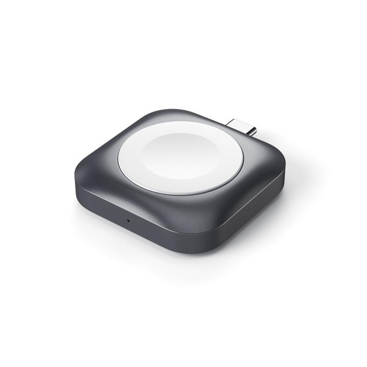 Докинг станция за безжично зареждане Satechi USB-C Magnetic Charging Dock за Apple Watch - ST-TCMCAWM - 1