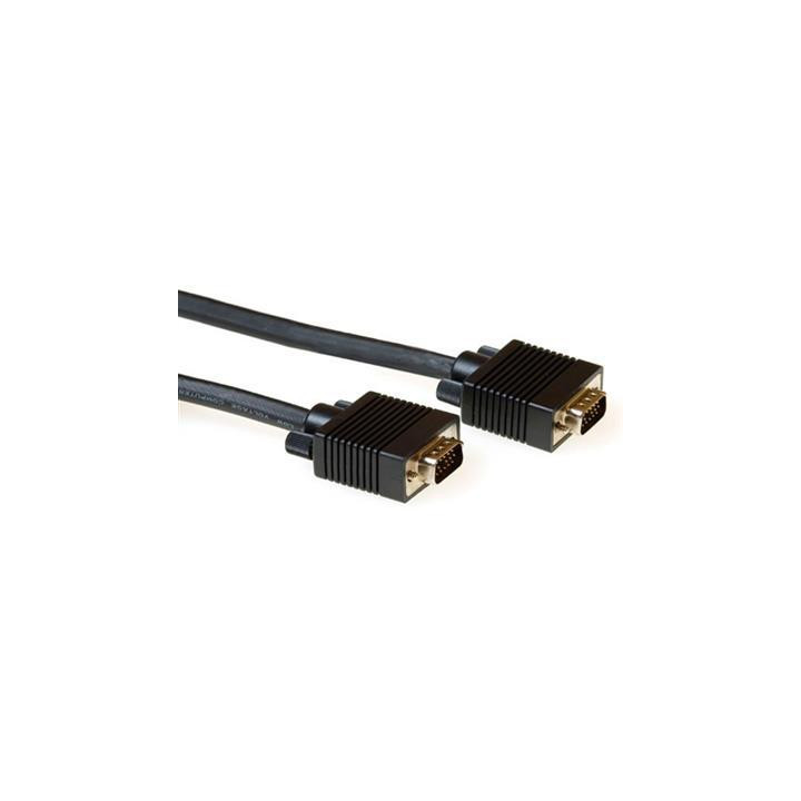 Кабел ACT AK4273, VGA мъжко - VGA мъжко, 15 pin, 20 м - AK4273 - 1