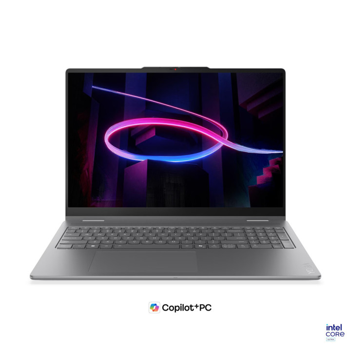 Лаптоп Lenovo Yoga 7 2-in-1 16IPH11, 16" WUXGA OLED Touch, Intel Core Ultra 7 355, 24GB, 1TB SSD - 83TE000XBM - 2