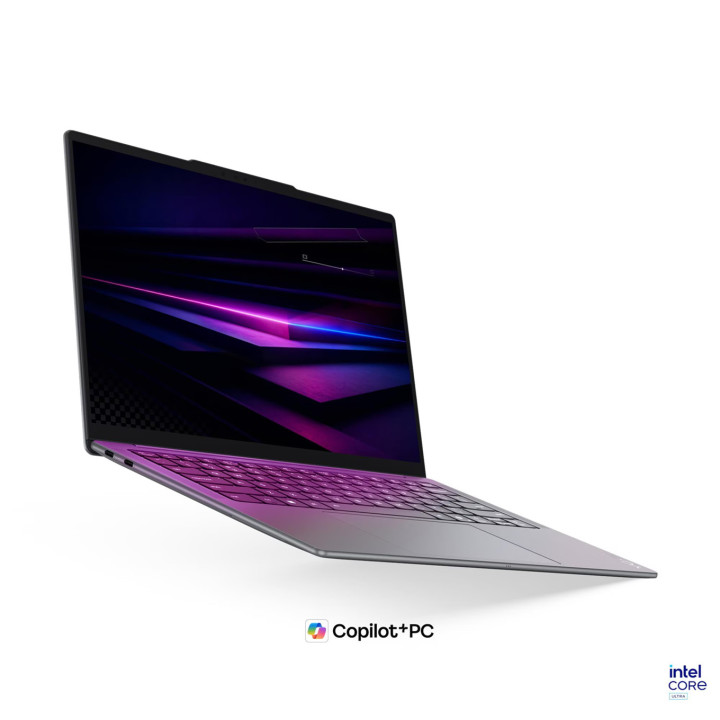 Лаптоп Lenovo Yoga Slim 7 14IPH11, 14" 2.8K OLED 120Hz, Intel Core Ultra 7 355, 32GB LPDDR5X, 1TB SSD - 83QM001GBM - 2