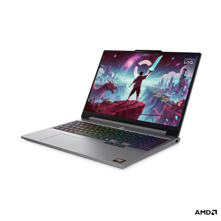 Лаптоп Lenovo LOQ 15AHP11, 15.3" WUXGA IPS 165Hz, AMD Ryzen 7 250, RTX 5060 8GB, 24GB DDR5, 512GB SSD - 83TN00EEBM - 3