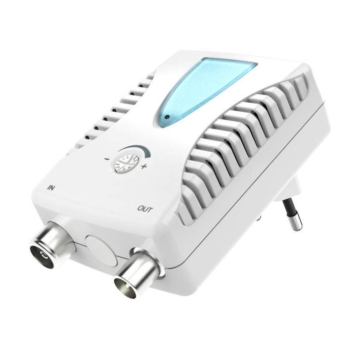 Антенен усилвател HAMA, 25 dB, контролируем, BB/CATV - HAMA-205234 - 1