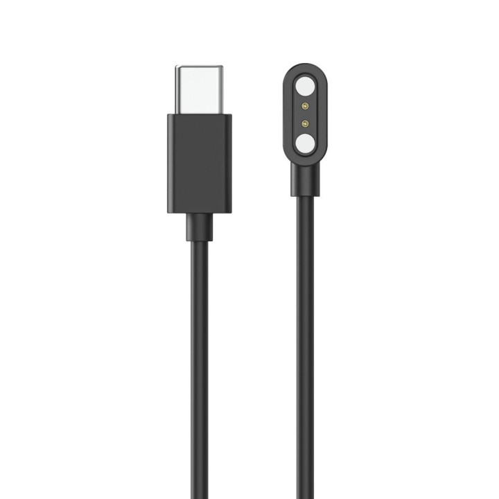 Зареден кабел за смарт часовници HAMA, магнитно зареждане, USB-C, 60 см, черен - HAMA-178638 - 1