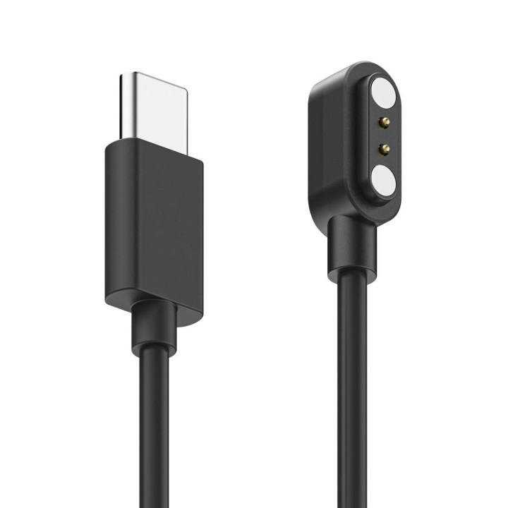Зареден кабел за смарт часовници HAMA, магнитно зареждане, USB-C, 60 см, черен - HAMA-178638 - 5