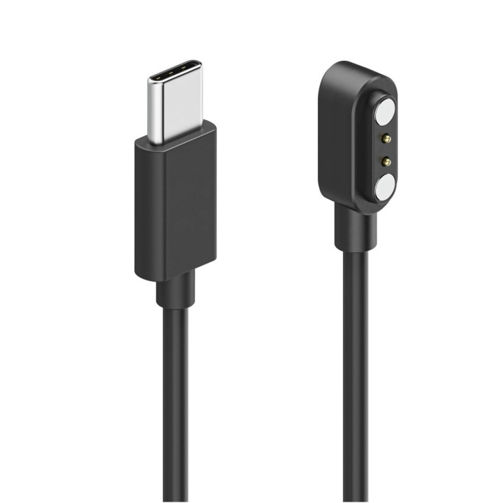 Зареден кабел за смарт часовници HAMA, магнитно зареждане, USB-C, 60 см, черен - HAMA-178638 - 6