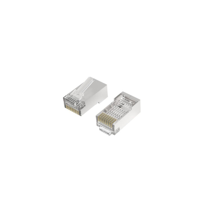 RJ45 накрайник HAMA Essential, CAT 6a, 10 Gbit/s, екраниран, 10 бр. - HAMA-200772 - 3