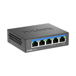 Суич D-Link DMS-105, 5 x 2.5G RJ-45 порта, Multi-Gigabit, IEEE 802.3bz - DMS-105/E - 1