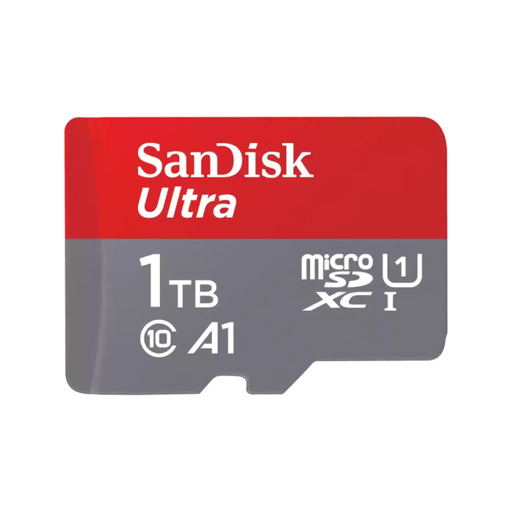 SD карта SanDisk Ultra, 1TB microSDXC UHS-I A1 Class 10 до 150MB/s, SD адаптер - SDSQUAC-1T00-GN6MA - 2