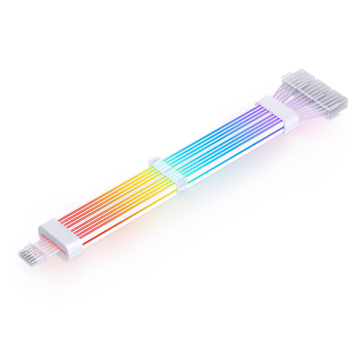 Удължителен RGB кабел Jonsbo PC Light Cable, 12+4-Pin към 12VHPWR, за RTX 40-Серия видео карти - ZUAD-1560 - 1