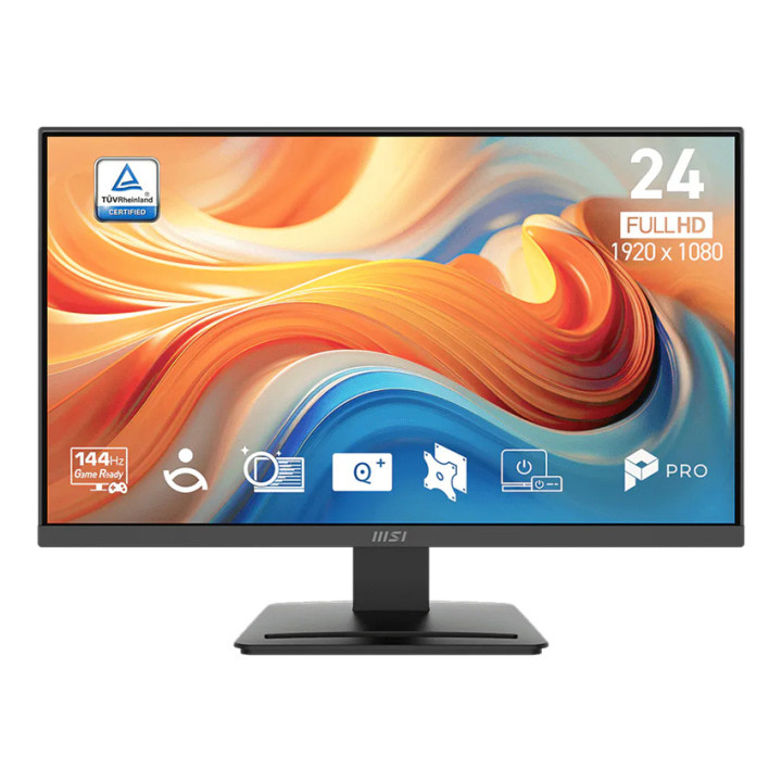 Монитор MSI PRO MP241 E14V, 23.8" Full HD VA 144Hz, 1ms, 16:9, HDMI, DisplayPort, FreeSync - 9S6-3PE1CH-015 - 1