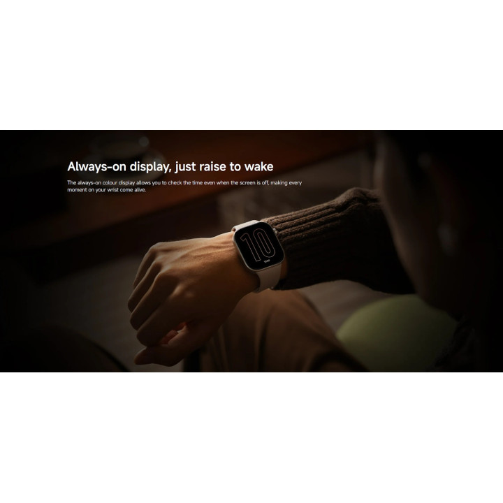 Смарт часовник Xiaomi REDMI Watch 6 NFC, Obsidian Black - BHR0956GL - 13