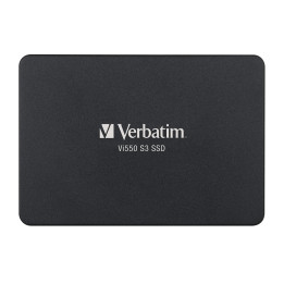 SSD диск Verbatim Vi550 S3, 128GB 2.5" SATA III 7mm, 550MB/s четене, 430MB/s запис - 49350 - 1