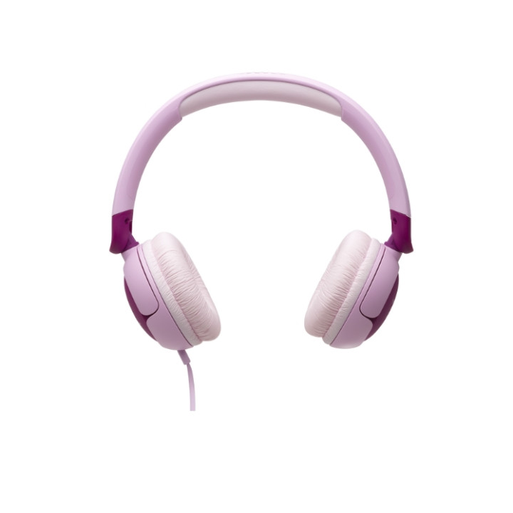 Слушалки JBL JR320, детски, on-ear, кабелни, 3.5mm, вграден микрофон, лилави - JBLJR320PUR - 2