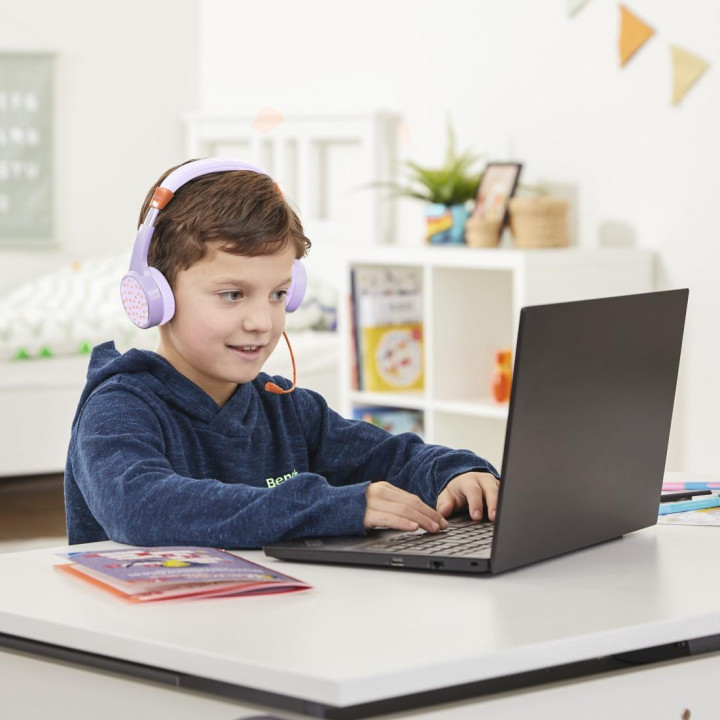 Детски слушалки HAMA Teens Guard II, Bluetooth 5.3, 50 часа работа, Multipoint, зелени - HAMA-184183 - 2