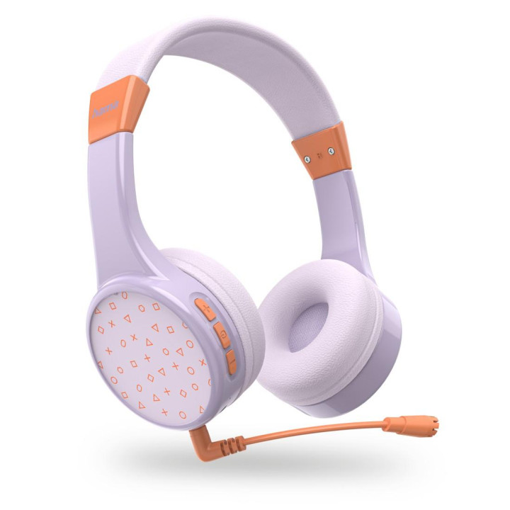 Детски слушалки HAMA Teens Guard II, Bluetooth 5.3, 50 часа работа, Multipoint, зелени - HAMA-184183 - 5