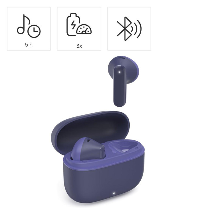 Слушалки Hama Freedom Light II, In-ear, Bluetooth 5.3, True Wireless, 12h работа - HAMA-221754 - 1