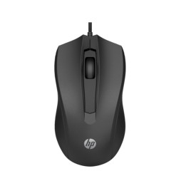 Мишка HP 105, жична, оптичен сензор 1600 DPI, USB-A, 3 бутона - 822M9UT - 1