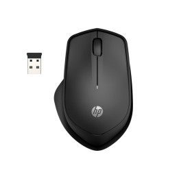 Мишка HP 280 Silent, безжична, 1600 DPI, оптичен сензор, 3 бутона - 19U64AA - 1