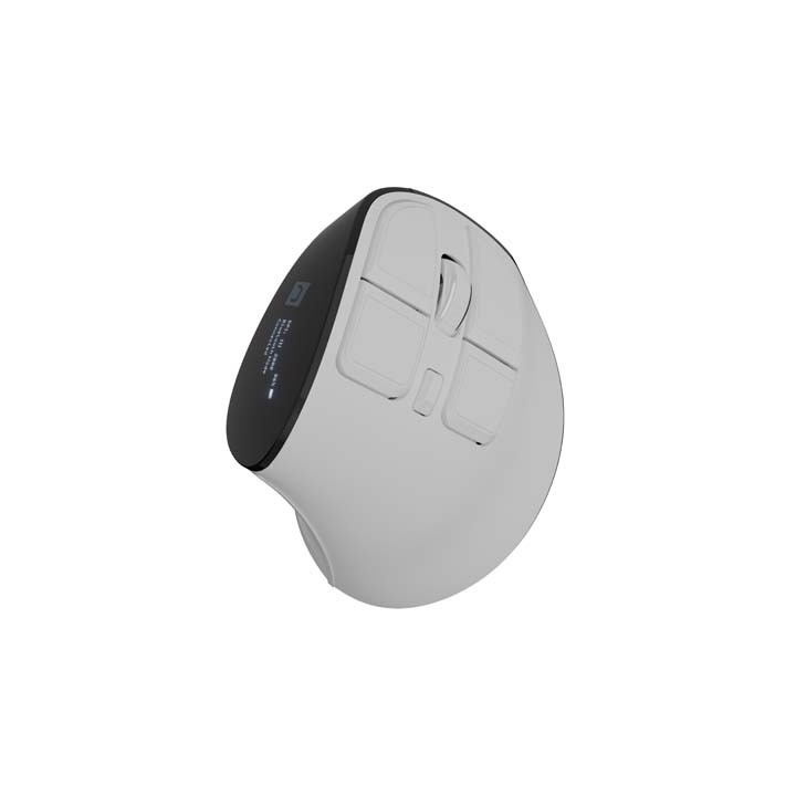 Вертикална мишка Natec Euphonie Vertical Mouse PRO, безжична, Bluetooth 5.0, 4000DPI, 5 програмируеми бутона - NMY-2378 - 2