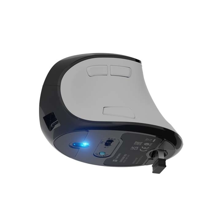 Вертикална мишка Natec Euphonie Vertical Mouse PRO, безжична, Bluetooth 5.0, 4000DPI, 5 програмируеми бутона - NMY-2378 - 8