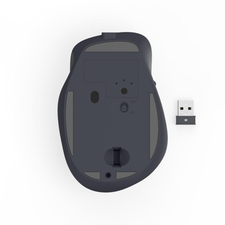 Мишка HAMA WM-500 Recharge, безжична, оптична, 6 бутона, 800/1200/1600 DPI, безшумна - HAMA-173081 - 8