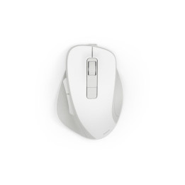 Мишка HAMA WM-500 Recharge, безжична, оптична, 800/1200/1600 DPI, безшумна, бяла - HAMA-173082 - 1