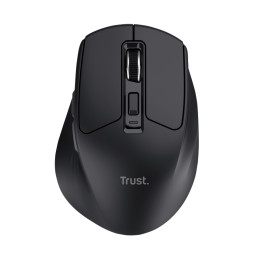 Мишка TRUST Niven Comfort, безжична, Wireless/Bluetooth, 800-3200 DPI, 7 бутона, черна - 26021 - 1