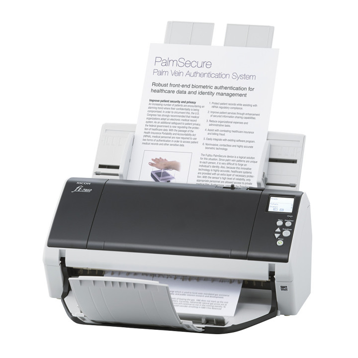 Документен скенер Ricoh fi-7460, A3, Duplex ADF, 60ppm/120ipm, USB 3.0 - PA-03710-B051 - 1