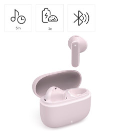 Слушалки Hama Freedom Light II, In-ear, Bluetooth 5.3, TWS, до 12 часа време на работа - HAMA-221755 - 1