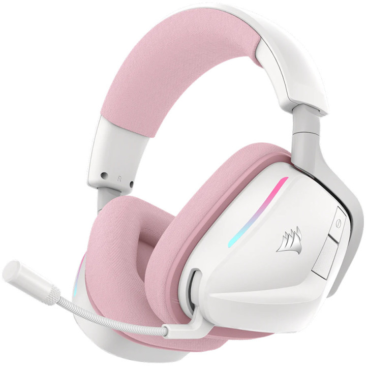 Геймърски слушалки CORSAIR VOID Wireless V2, безжични, розови - CA-9011394-WW - 1