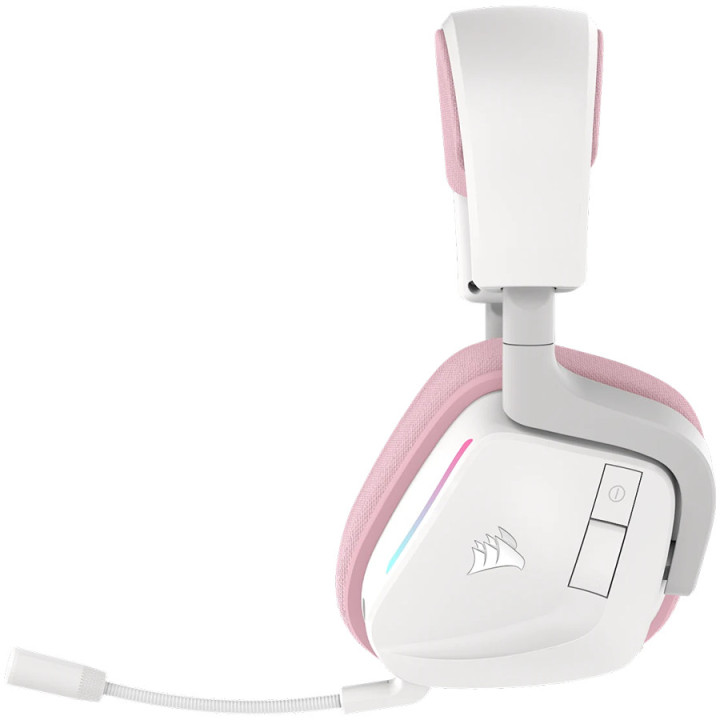 Геймърски слушалки CORSAIR VOID Wireless V2, безжични, розови - CA-9011394-WW - 6