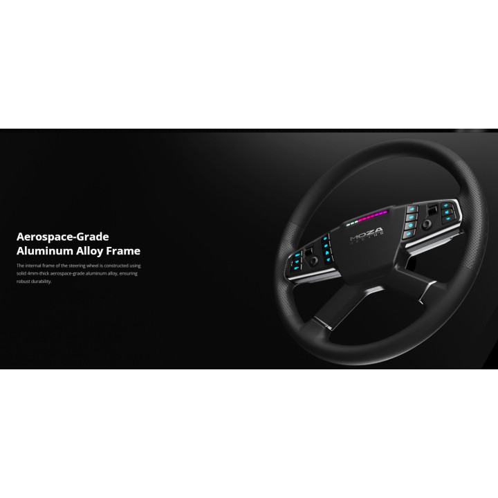 Геймърски волан MOZA RACING R5 Pro Truck Driving Simulator Bundle, TSW Truck Wheel, основа R5, PC - RS112 - 9