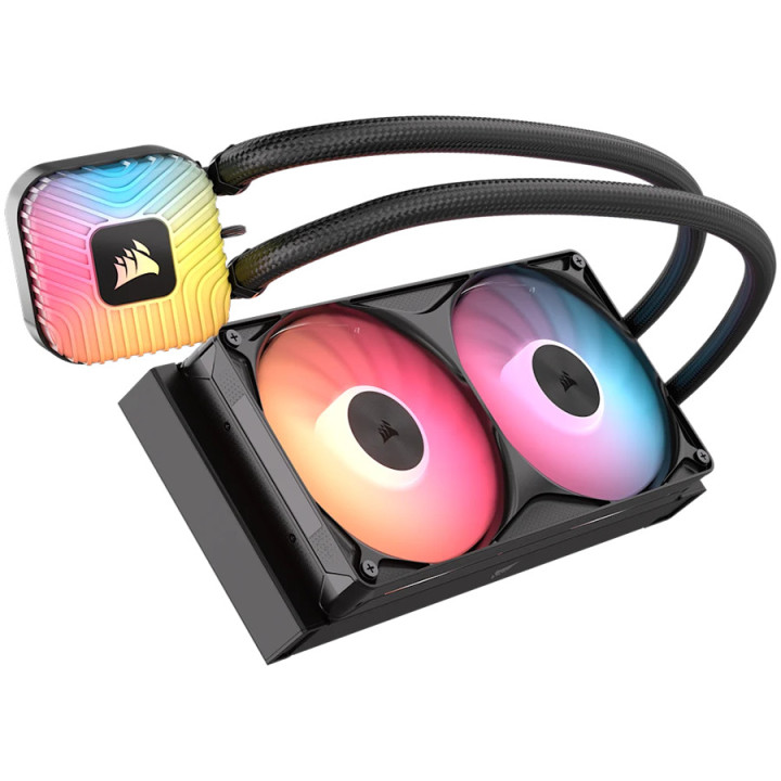 Водно охлаждане за процесор CORSAIR Nautilus II 240 RS ARGB, 240mm, 2x120mm, Intel/AMD - CW-9061047-WW - 1