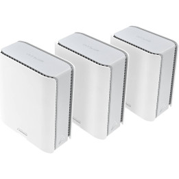 Рутер ASUS ZenWiFi BT10 3-Pack, WiFi 7, Tri-Band, 10G WAN/LAN, AiMesh, бял - 90IG08Y0-MO3C20 - 1