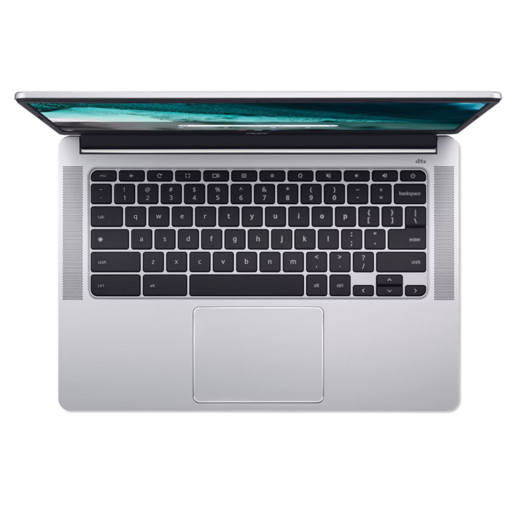Лаптоп Acer Chromebook CB314-3HT-C62R, 14" IPS тъч, Celeron N4500, 8GB, 128GB, ChromeOS, Silver - NX.KB5EX.004 - 4