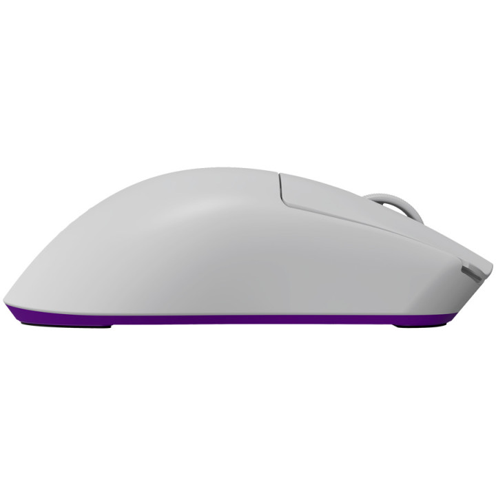 Геймърска мишка LORGAR MSP81W Pro, безжична, PixArt 3950, 30000 DPI, Bluetooth/RF, бяла - LRG-MSP81W-WH - 5