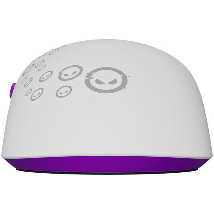 Геймърска мишка LORGAR MSP81W Pro, безжична, PixArt 3950, 30000 DPI, Bluetooth/RF, бяла - LRG-MSP81W-WH - 6
