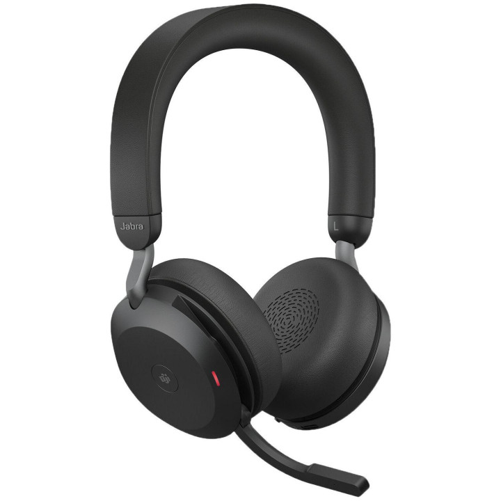 Слушалки с микрофон Jabra Evolve2 75 Link380c UC, безжични, Bluetooth, USB-C, 40mm говорители - 27599-989-899 - 1