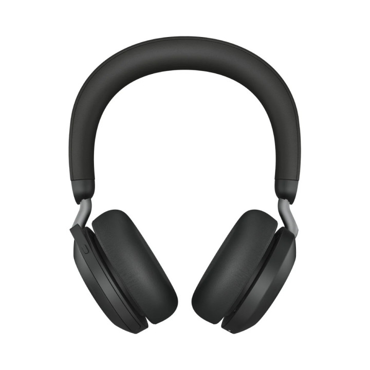 Слушалки с микрофон Jabra Evolve2 75 Link380c UC, безжични, Bluetooth, USB-C, 40mm говорители - 27599-989-899 - 2
