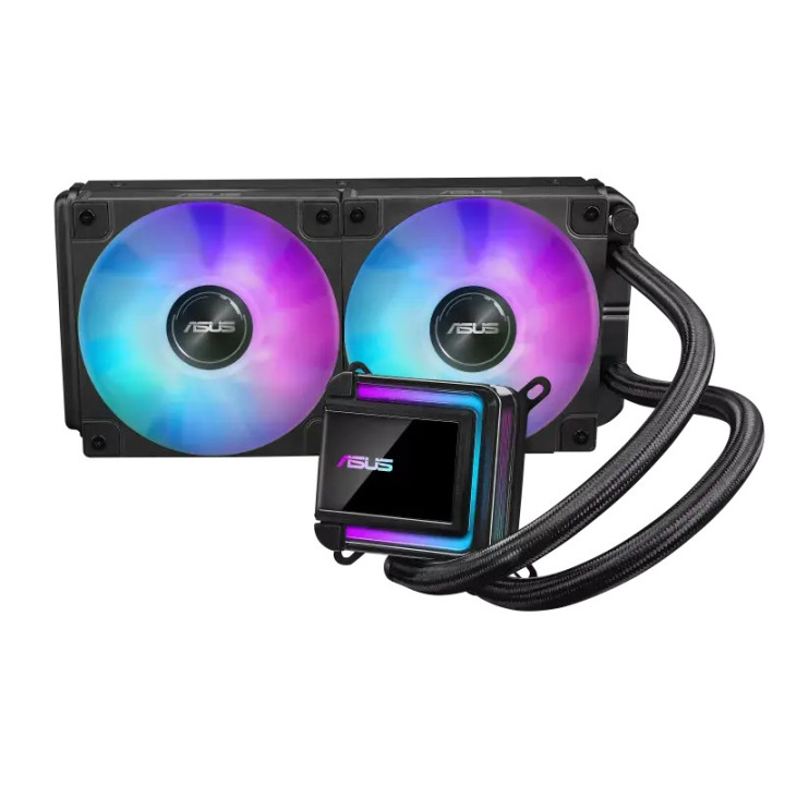 Водно охлаждане за процесор ASUS LC 240 ARGB, 240mm, 2x120mm, Intel/AMD - 90RC0201-B0EAY0 - 7