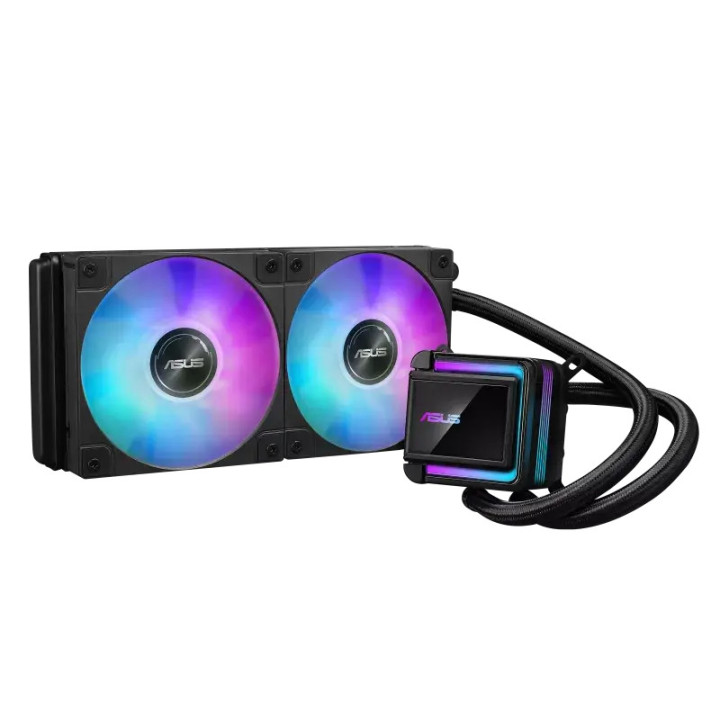 Водно охлаждане за процесор ASUS LC 240 ARGB, 240mm, 2x120mm, Intel/AMD - 90RC0201-B0EAY0 - 10
